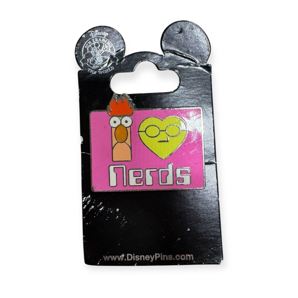 Disney Pin Beaker & Doctor Bunsen‎ I Love Nerds From Muppets Series Collection